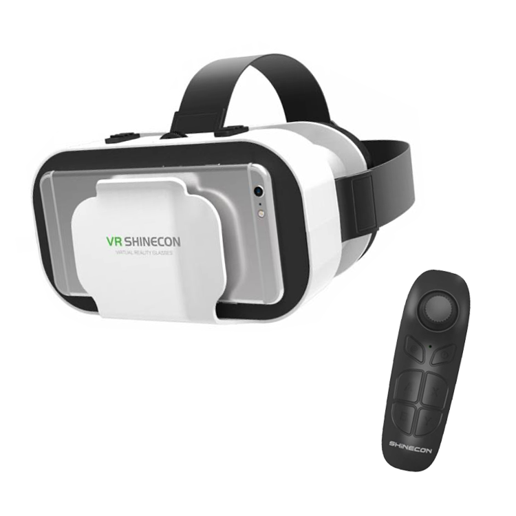 VR Shinecon SC-G06E Kopfhörer 3D Virtual Reality Brille Gut 